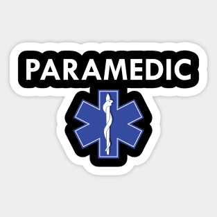 Paramedic Sticker